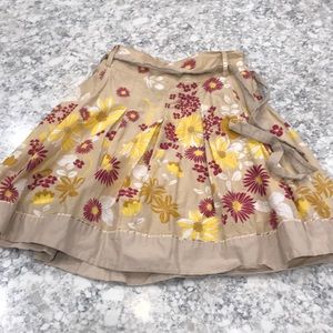 Floral skirt
